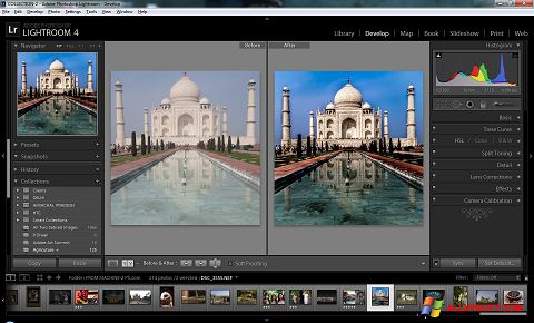 Screenshot Adobe Photoshop Lightroom for Windows XP