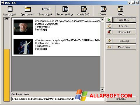 Download Dvd Flick For Windows Xp 32 64 Bit In English