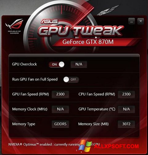 for mac download ASUS GPU Tweak II 2.3.9.0 / III 1.6.9.4