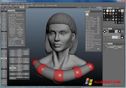 Screenshot 3D-Coat for Windows XP