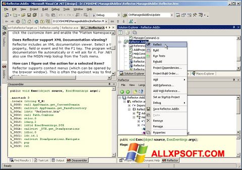 Screenshot Reflector for Windows XP