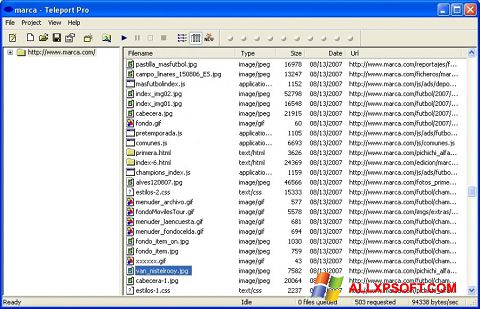 Screenshot Teleport Pro for Windows XP