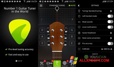 Screenshot Guitar Tuner for Windows XP