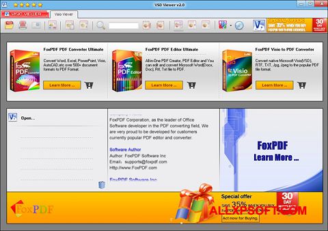 Screenshot VSD Viewer for Windows XP