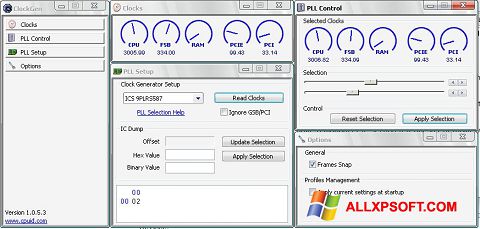 Screenshot ClockGen for Windows XP