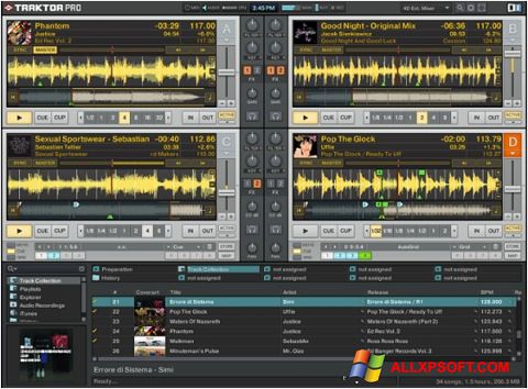 Screenshot Traktor PRO for Windows XP