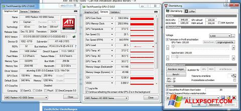 Screenshot ATI Tray Tools for Windows XP