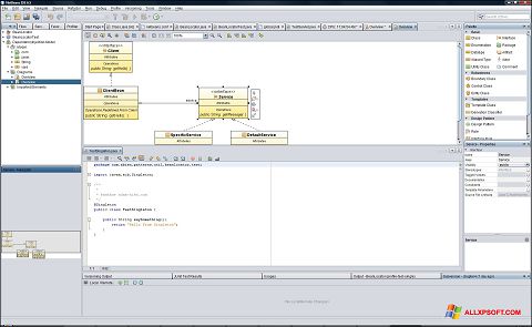 Screenshot NetBeans for Windows XP