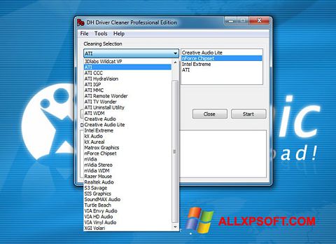 Screenshot Driver Cleaner for Windows XP