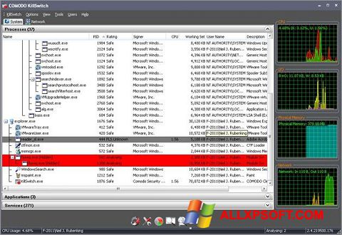 Screenshot Comodo Cleaning Essentials for Windows XP