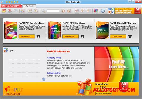 Screenshot Doc Reader for Windows XP