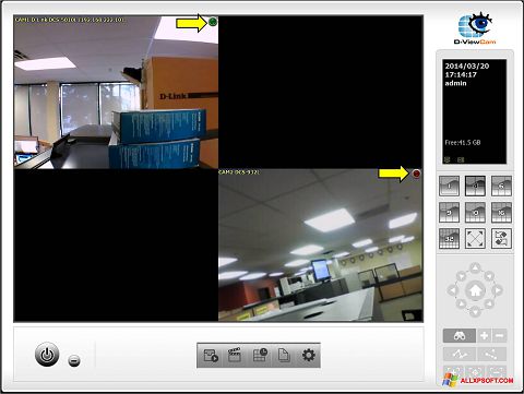 Screenshot D-ViewCam for Windows XP