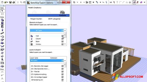 Screenshot ArchiCAD for Windows XP