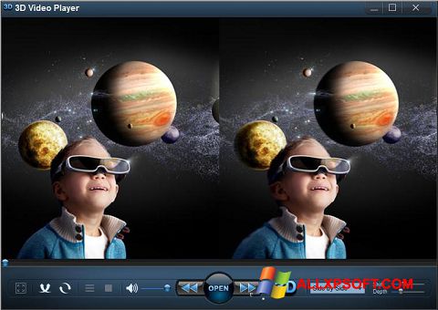 Screenshot 3D Video Player for Windows XP