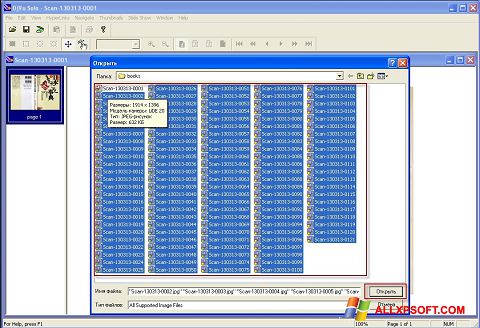 Screenshot DjVu Viewer for Windows XP
