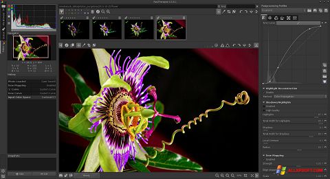 Screenshot RawTherapee for Windows XP