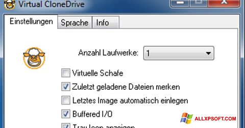 Screenshot Virtual CloneDrive for Windows XP