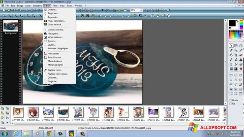 Screenshot PhotoFiltre Studio X for Windows XP