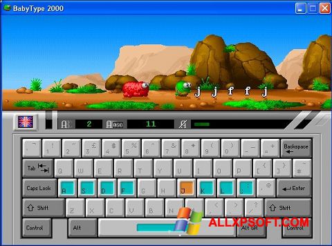 Screenshot BabyType for Windows XP