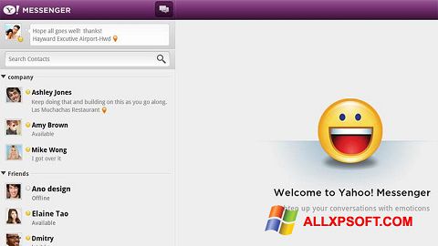 Screenshot Yahoo! Messenger for Windows XP