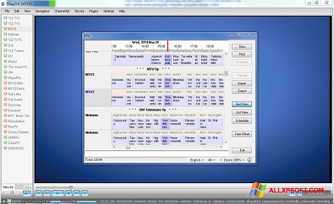 Screenshot ProgDVB for Windows XP