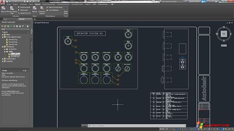 Screenshot AutoCAD Electrical for Windows XP