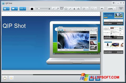 Screenshot QIP for Windows XP