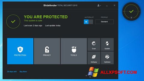 Screenshot Bitdefender for Windows XP