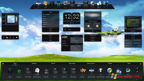 Screenshot Winstep Nexus for Windows XP