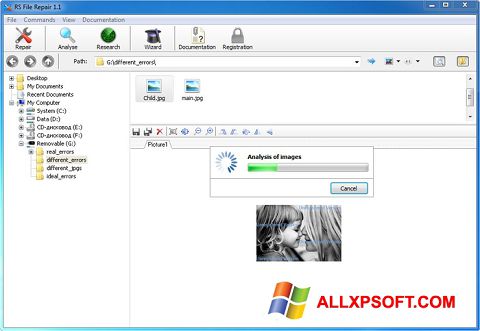 Screenshot RS File Recovery for Windows XP