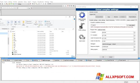 code blocks for windows xp