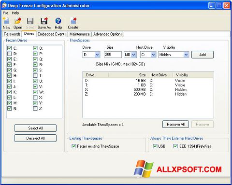 Deep Freeze Windows Xp