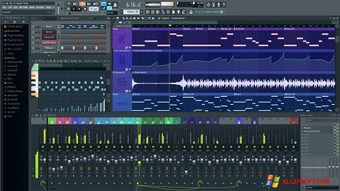 Screenshot FL Studio for Windows XP