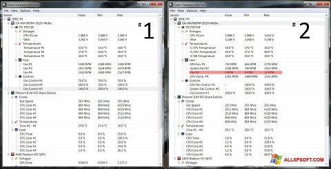 Screenshot Open Hardware Monitor for Windows XP