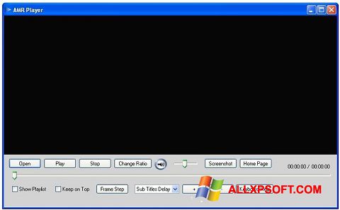 Screenshot AMR Player for Windows XP