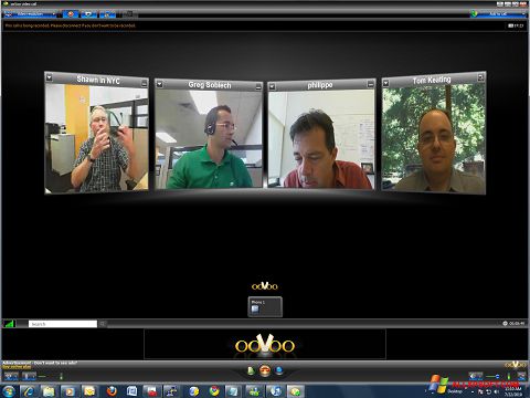 Screenshot ooVoo for Windows XP