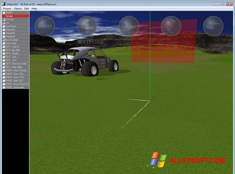 Screenshot 3D Rad for Windows XP