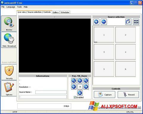 Screenshot webcamXP for Windows XP