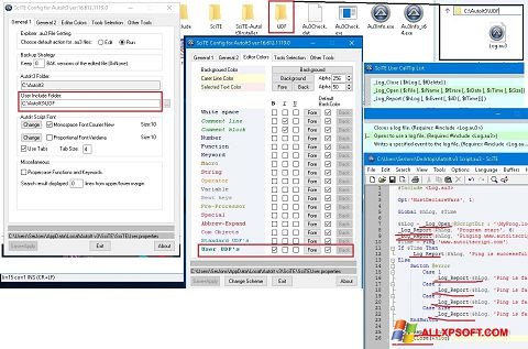 scite parameters