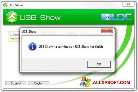 Screenshot USB Show for Windows XP