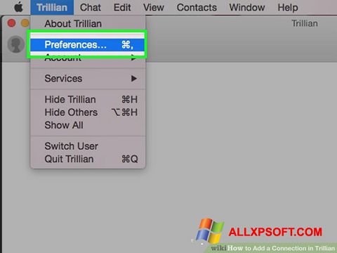 Screenshot Trillian for Windows XP