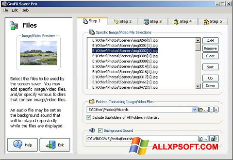 Screenshot VideoSaver for Windows XP