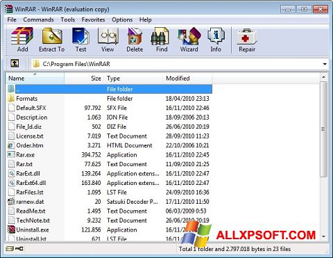 download winrar for xp