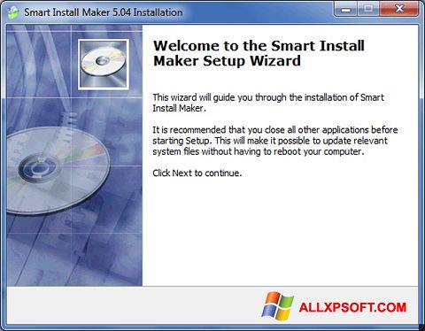 Screenshot Smart Install Maker for Windows XP