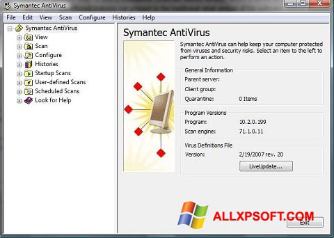 symentic antivirus for vista