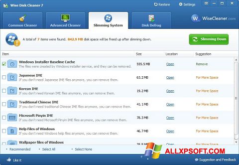 Wise Disk Cleaner 11.0.4.818 for windows download free