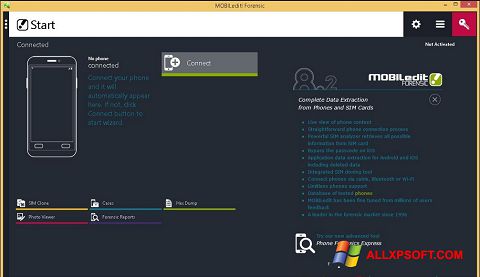 Screenshot MOBILedit! for Windows XP