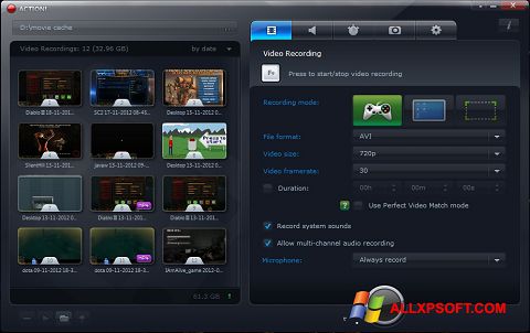 Screenshot Action! for Windows XP