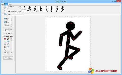 Screenshot Pivot Animator for Windows XP