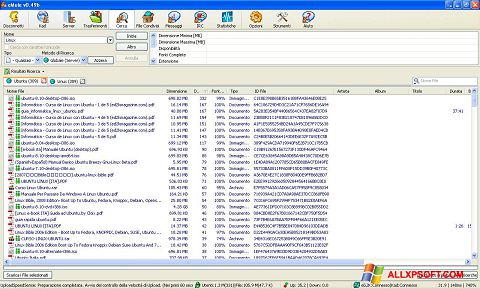 Screenshot eMule for Windows XP